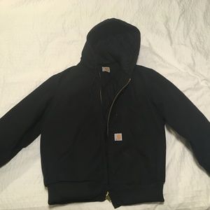 Carhartt Men's Quilted Flannel Lined Duck Active Jacket (S)